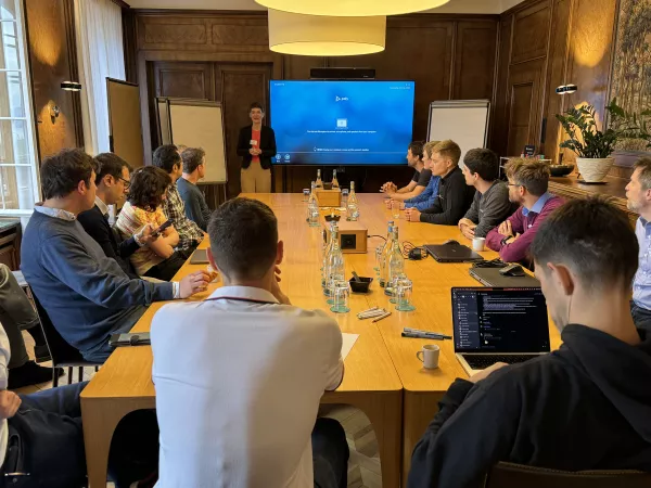 Presenting to the group