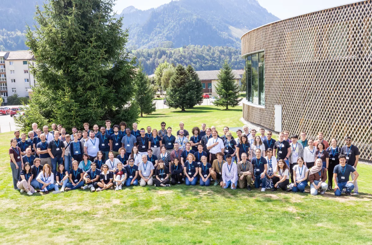 Photo of the whole consortium at the internal retreat
