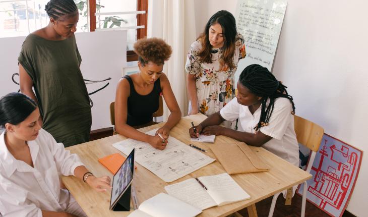 Group of people in a meeting