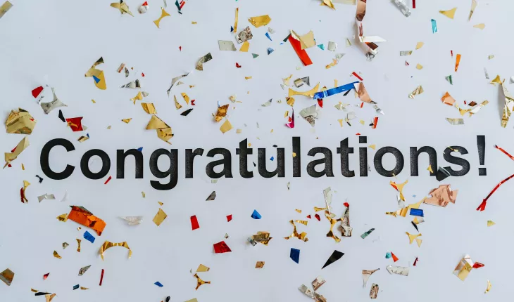 Congratulations