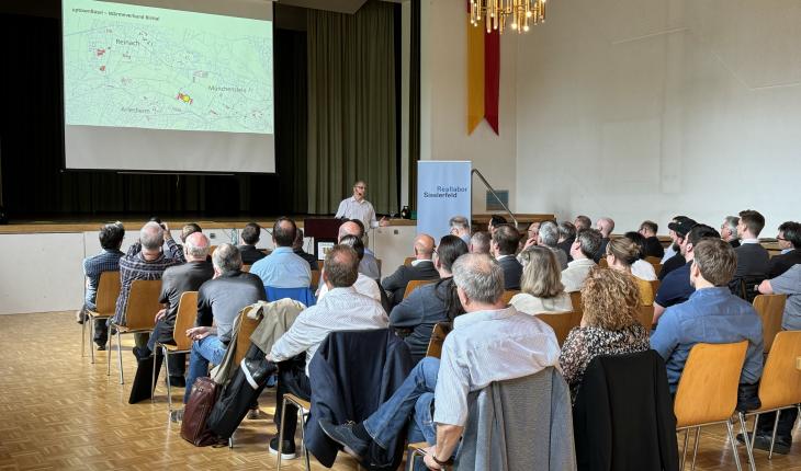 Presenting at the Sisslerfeld meeting