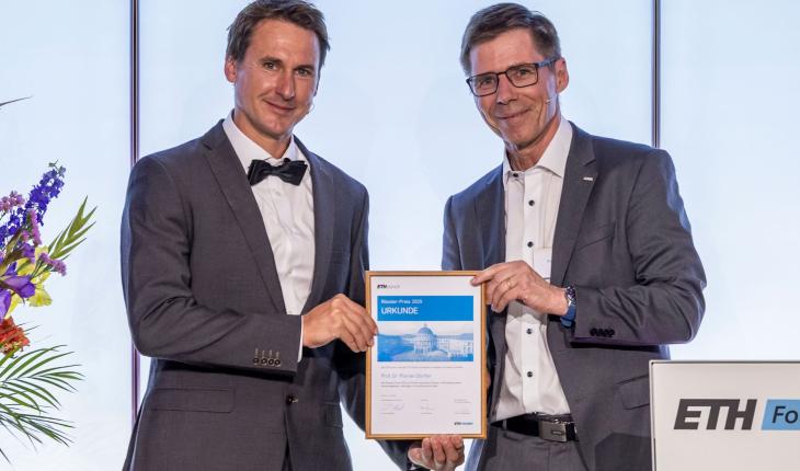 Florian Dörfler receives the Rossler award