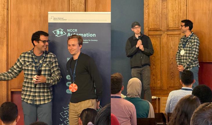 Jared and Jonas pick up their awards