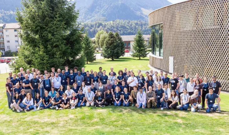 Photo of the whole consortium at the internal retreat