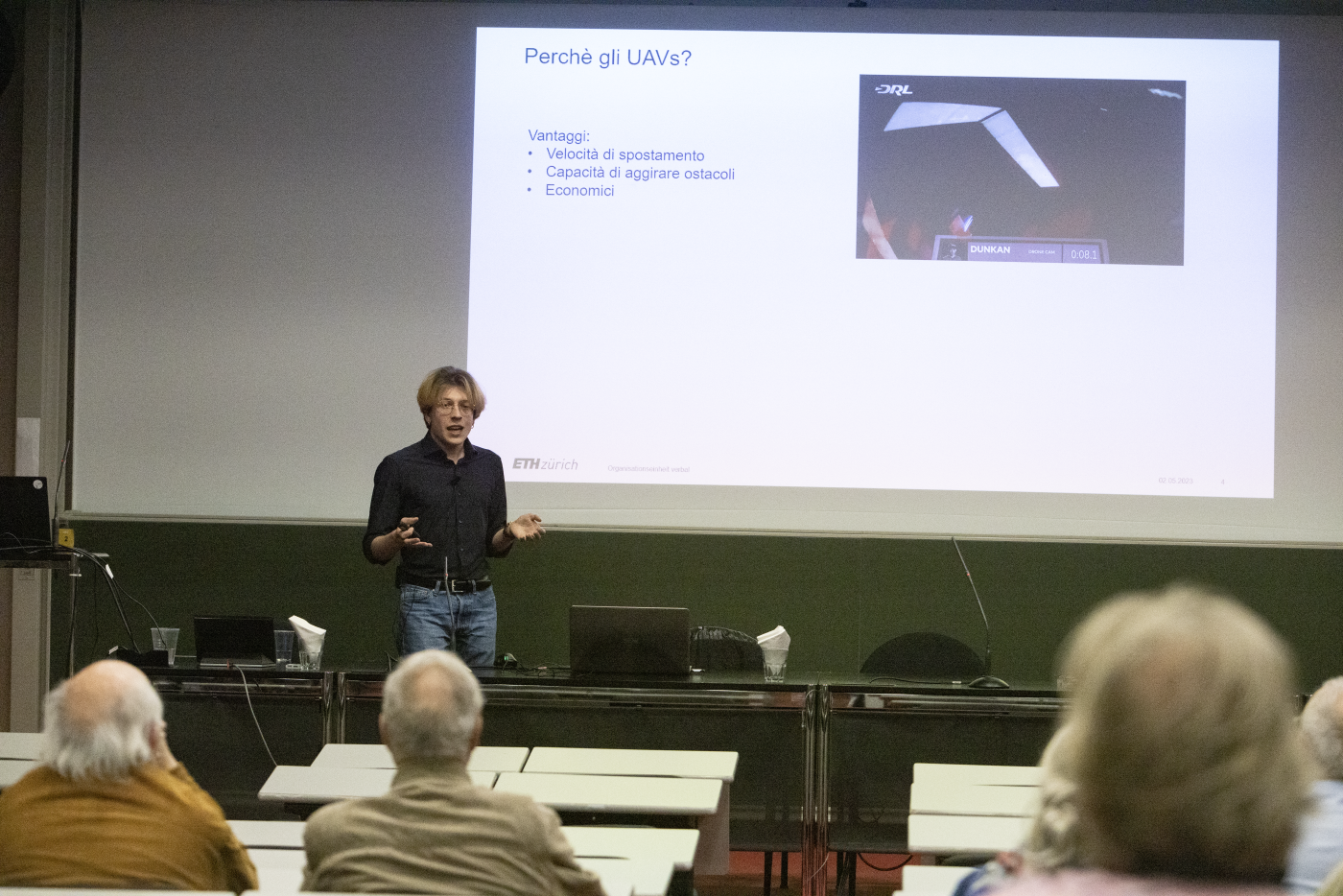 demonstration of drones