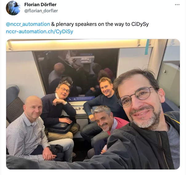Tweet from Florian Dörfler
